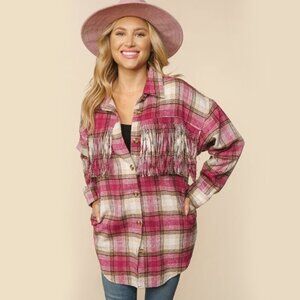 *NEW* Haptics Fringe Shacket